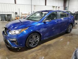 Salvage cars for sale at West Mifflin, PA auction: 2021 KIA Forte GT Line