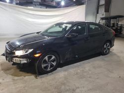 Salvage cars for sale at North Billerica, MA auction: 2021 Honda Civic LX