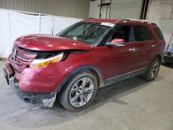 Salvage cars for sale at Lufkin, TX auction: 2015 Ford Explorer Limited