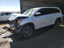 Toyota salvage cars for sale: 2019 Toyota Highlander LE