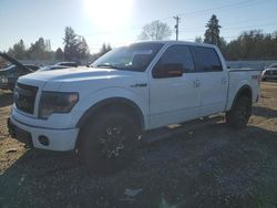 Salvage cars for sale at Graham, WA auction: 2014 Ford F150 Supercrew