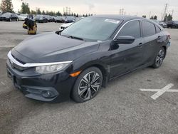 Salvage cars for sale at Rancho Cucamonga, CA auction: 2016 Honda Civic EX