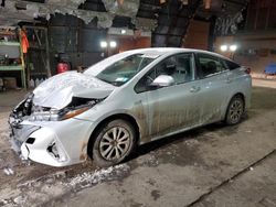 Salvage cars for sale at Albany, NY auction: 2021 Toyota Prius Prime LE