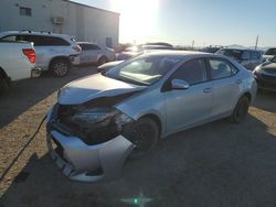 Salvage cars for sale at Tucson, AZ auction: 2017 Toyota Corolla L