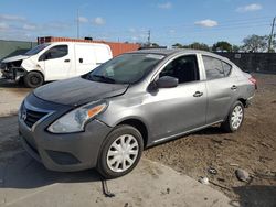 Salvage cars for sale from Copart Homestead, FL: 2016 Nissan Versa S