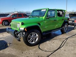 Salvage cars for sale at Louisville, KY auction: 2018 Jeep Wrangler Unlimited Sahara