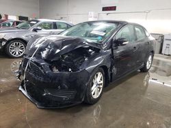 Salvage cars for sale at Elgin, IL auction: 2016 Ford Focus SE