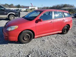 Salvage cars for sale at Montgomery, AL auction: 2003 Toyota Corolla Matrix XR