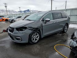 Salvage cars for sale at Magna, UT auction: 2022 Chrysler Pacifica Limited