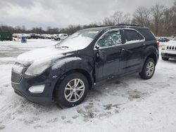 Salvage cars for sale at Ellwood City, PA auction: 2017 Chevrolet Equinox LT