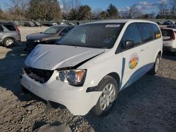 Salvage cars for sale at Madisonville, TN auction: 2017 Dodge Grand Caravan SE