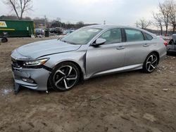 Salvage cars for sale at Baltimore, MD auction: 2019 Honda Accord Sport