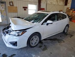 Salvage cars for sale at Helena, MT auction: 2018 Subaru Impreza Premium Plus