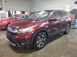 Salvage cars for sale from Copart Elgin, IL: 2018 Honda CR-V EX