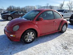 Volkswagen salvage cars for sale: 2002 Volkswagen New Beetle GL