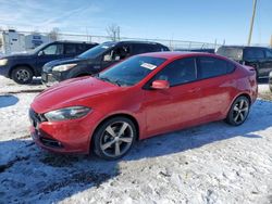 Salvage cars for sale from Copart Cicero, IN: 2014 Dodge Dart GT