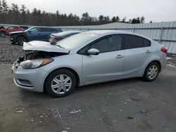 Salvage cars for sale at Windham, ME auction: 2015 KIA Forte LX