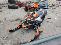 Salvage motorcycles for sale at Woodhaven, MI auction: 2018 Arctic Cat Snowmobile