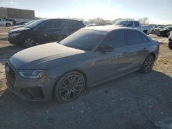 Salvage cars for sale at Kansas City, KS auction: 2021 Audi S4 Premium Plus