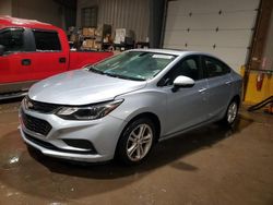 Salvage cars for sale from Copart West Mifflin, PA: 2017 Chevrolet Cruze LT