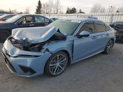 Honda Civic salvage cars for sale: 2022 Honda Civic Touring