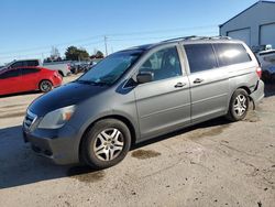 Honda salvage cars for sale: 2007 Honda Odyssey EXL