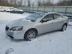 Salvage cars for sale at Ellwood City, PA auction: 2005 Pontiac G6