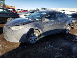 Salvage cars for sale at Brighton, CO auction: 2016 Toyota Corolla L