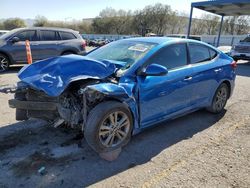 Salvage cars for sale at Las Vegas, NV auction: 2017 Hyundai Elantra SE