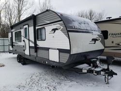 Salvage trucks for sale at Leroy, NY auction: 2021 Heartland Trailrunne