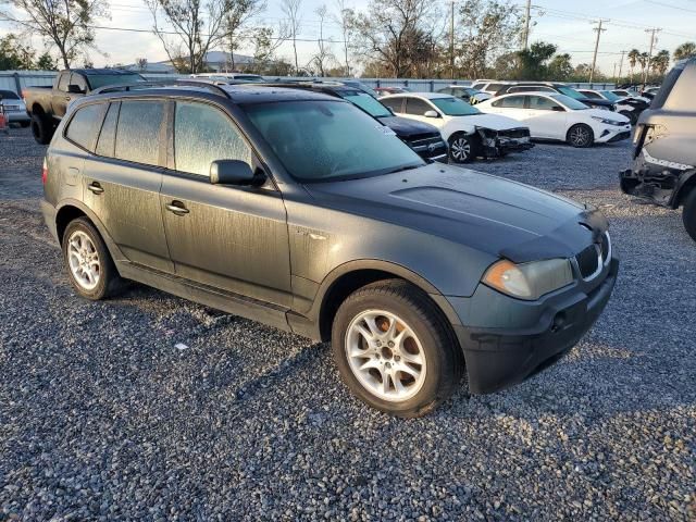 2004 BMW X3 2.5I