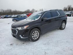 Salvage cars for sale at Central Square, NY auction: 2019 Chevrolet Traverse LT