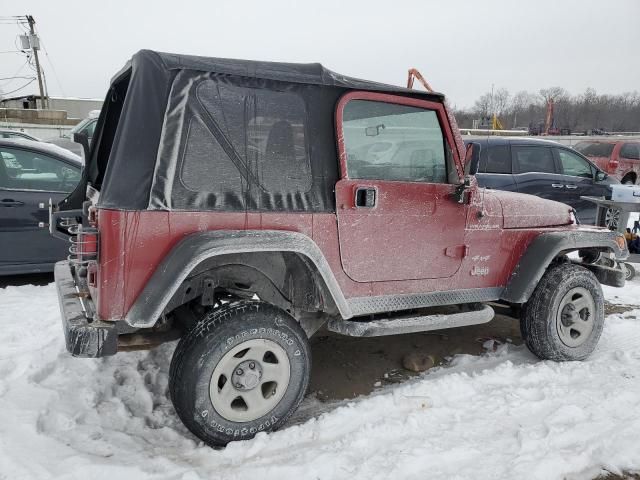 1999 Jeep Wrangler / TJ SE