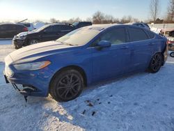 Salvage cars for sale at London, ON auction: 2018 Ford Fusion SE