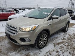 Ford Vehiculos salvage en venta: 2017 Ford Escape Titanium