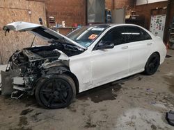 Salvage cars for sale at Ebensburg, PA auction: 2019 Mercedes-Benz C 43 AMG