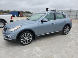 Flood-damaged cars for sale at auction: 2016 Infiniti QX50