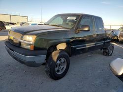 Salvage cars for sale at Haslet, TX auction: 2003 Chevrolet Silverado C1500