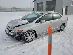 Salvage cars for sale at Barberton, OH auction: 2007 Honda Civic LX