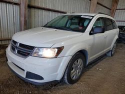 Salvage cars for sale at Houston, TX auction: 2018 Dodge Journey SE