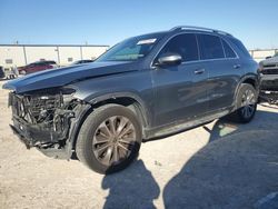 Salvage cars for sale at Haslet, TX auction: 2020 Mercedes-Benz GLE 350 4matic