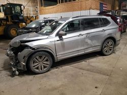 Salvage cars for sale at Anchorage, AK auction: 2022 Volkswagen Tiguan SE R-LINE Black