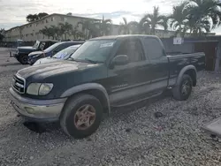 Toyota Tundra salvage cars for sale: 2002 Toyota Tundra Access Cab Limited