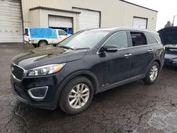 Salvage cars for sale at Woodburn, OR auction: 2017 KIA Sorento LX