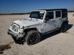 Salvage cars for sale at New Braunfels, TX auction: 2016 Jeep Wrangler Unlimited Sport