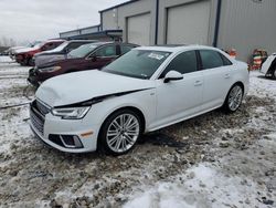 Audi salvage cars for sale: 2019 Audi A4 Premium Plus