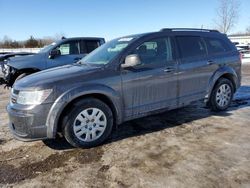 Salvage cars for sale at Columbia Station, OH auction: 2018 Dodge Journey SE