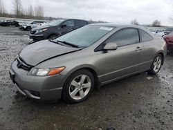 Honda salvage cars for sale: 2007 Honda Civic EX