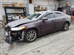 Salvage cars for sale at Bridgeton, MO auction: 2017 Ford Fusion SE