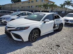 Vehiculos salvage en venta de Copart Opa Locka, FL: 2021 Toyota Camry SE